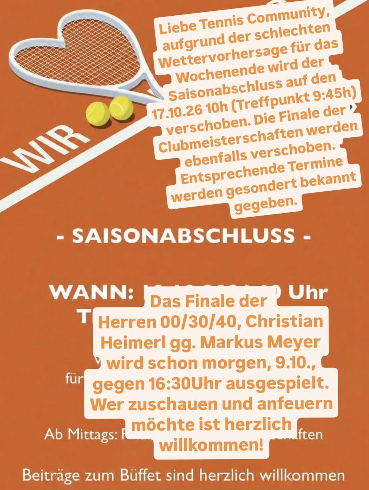 Saisonabschluss 2026